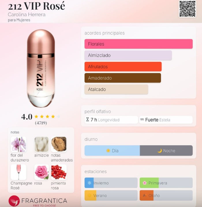 212 VIP ROSE CAROLINA HERRERA