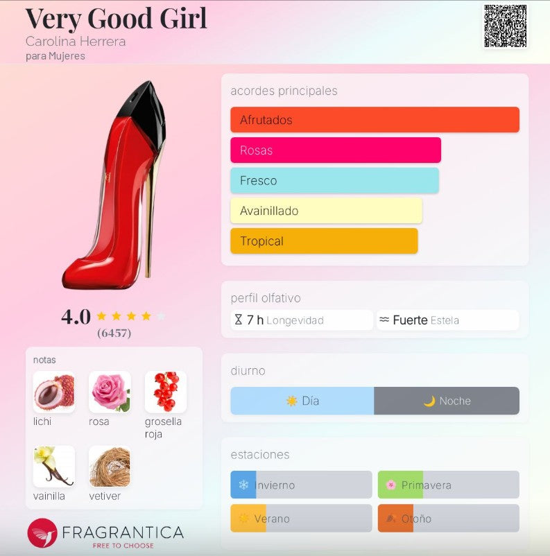 VERY GOOD GIRL CAROLINA HERRERA